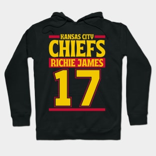 Kansas City Chiefs Richie James 17 American Football Team Hoodie